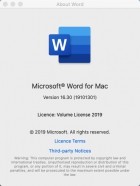 Microsoft Word 2019 For Mac v16.33