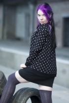 SuicideGirls - Iphigenie Dirty Purple - 46 Pics