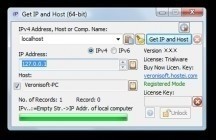 Veronisoft Get IP and Host 1.5.9 plus Portable (x86 & x64)
